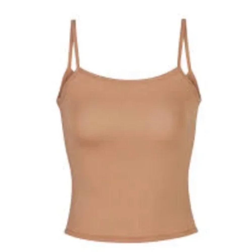 Skims Sleep Tank & Pants in Camel
